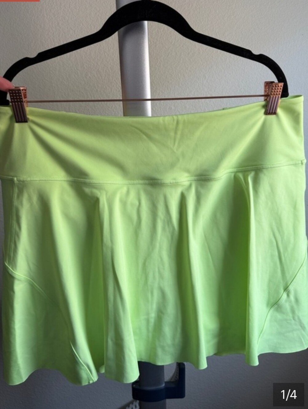 Athleta Lime Green Ace Tennis Skort XL